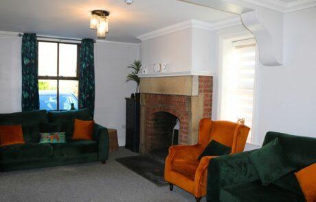 Old Vine House Living Room - New Horizons - Residential Child Care